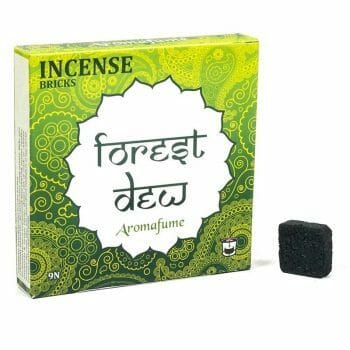 Кутия Ароматни тамянови блокчета Forest Dew incense.