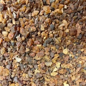 Близък план на купчина камъни и чакъл от Тамян Мира (Етиопия).