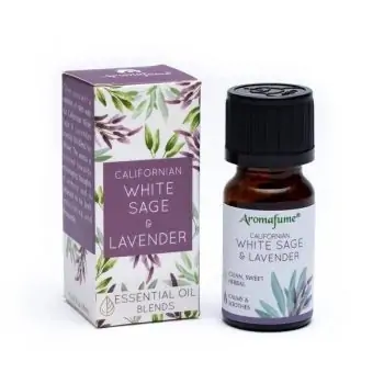 Aromafume Naturals Етерично масло от бяла салвия и лавандула 10ml.