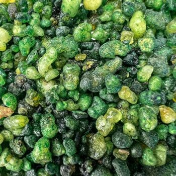 Близък план на Тамян Лимонови скали.