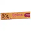 Правоъгълна кутия от Organic Goodness с ръчно изработени ароматни пръчици – арабски оуд, с изрязан геометричен мотив отстрани.